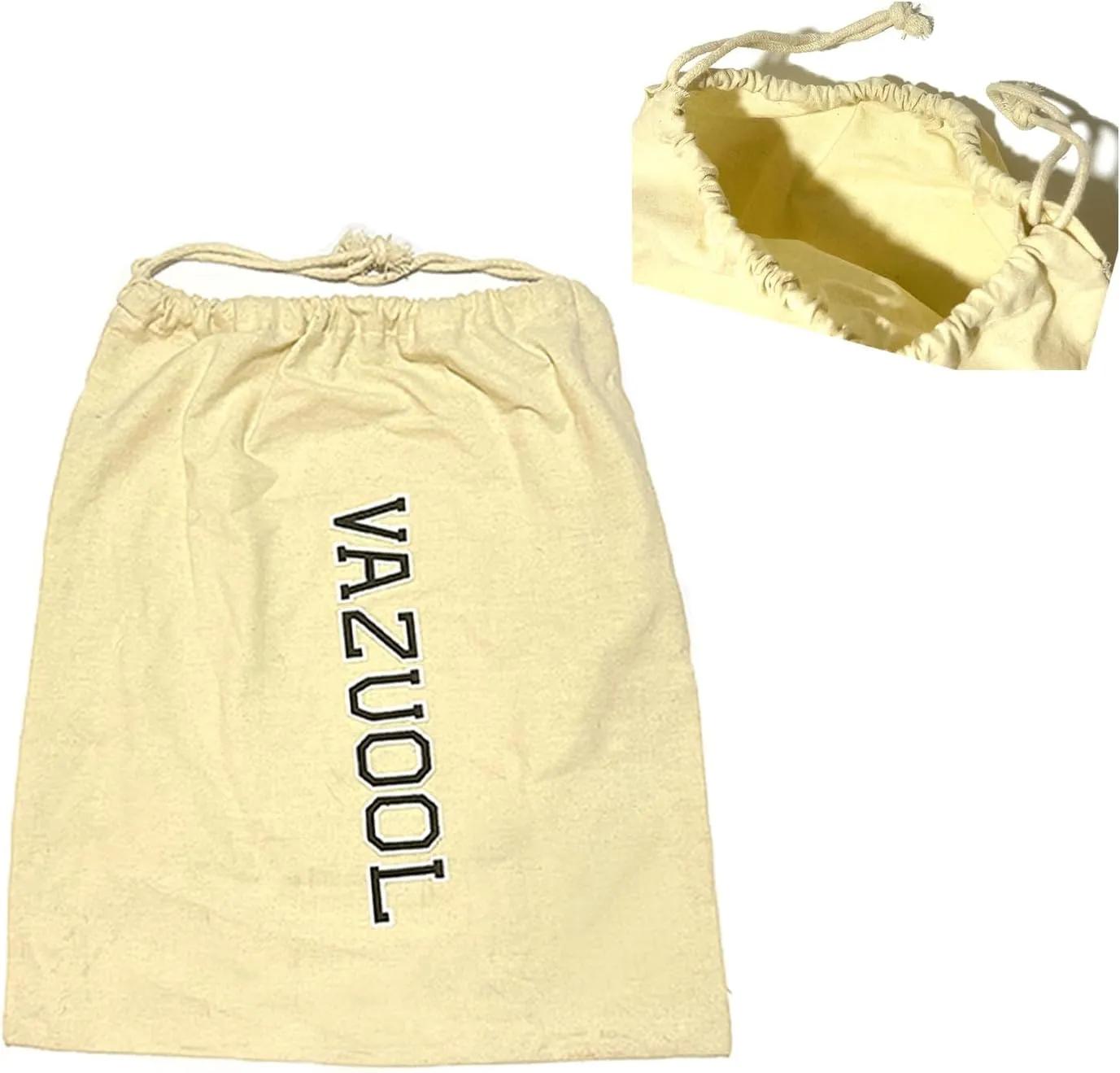 VAZUOOL Canvas Bag, Mini Drawstring Bag Sachet Bag for Home Supplies
