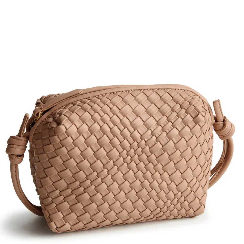 Vera Bradley Blake Crossbody in Warm Taupe