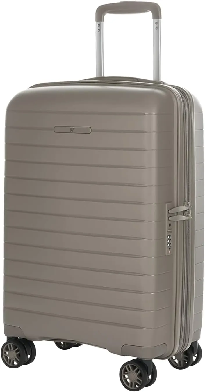 VERAGE Carry On Luggage With Spinner Wheels, Expandable Hardshell Spinner Suitcase for Travel, TSA Approved, (Carry-On 20-Inch, Khaki)