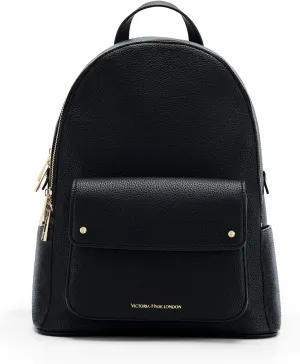 VICTORIA HYDE Women Casual Backpack (Black)