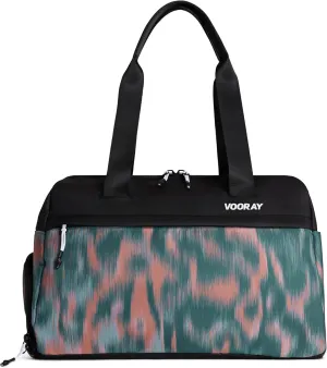 Vooray 25L Trainer Duffel Bag  Lightweight Travel Duffel for Women and Men with Shoe Pocket, Workout Bag, Weekender for Overnight, Football, Traveling, or Hospital Use