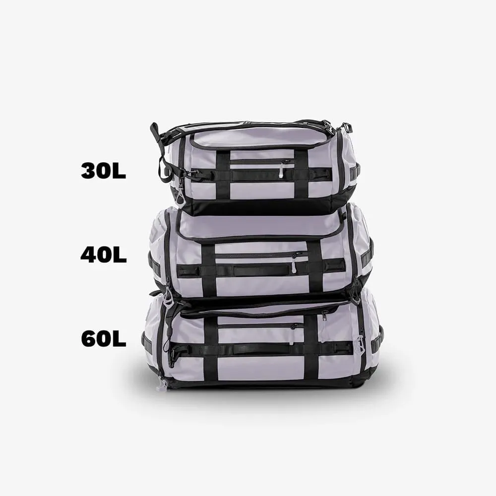 WANDRD CARRYALL 40L Uyuni Purple - Perfect Travel Essentials duffel Bag: Versatile for Traveling, Ideal Vacation & Everyday Travel Bag