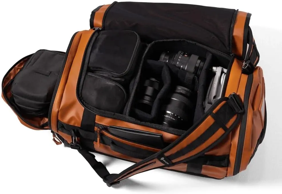 WANDRD CARRYALL 60L Dallol Yellow - Perfect Travel Essentials duffel Bag: Versatile for Traveling, Ideal Vacation & Everyday Travel Bag