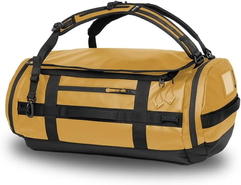 WANDRD CARRYALL 60L Dallol Yellow - Perfect Travel Essentials duffel Bag: Versatile for Traveling, Ideal Vacation & Everyday Travel Bag