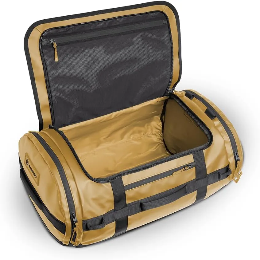 WANDRD CARRYALL 60L Dallol Yellow - Perfect Travel Essentials duffel Bag: Versatile for Traveling, Ideal Vacation & Everyday Travel Bag