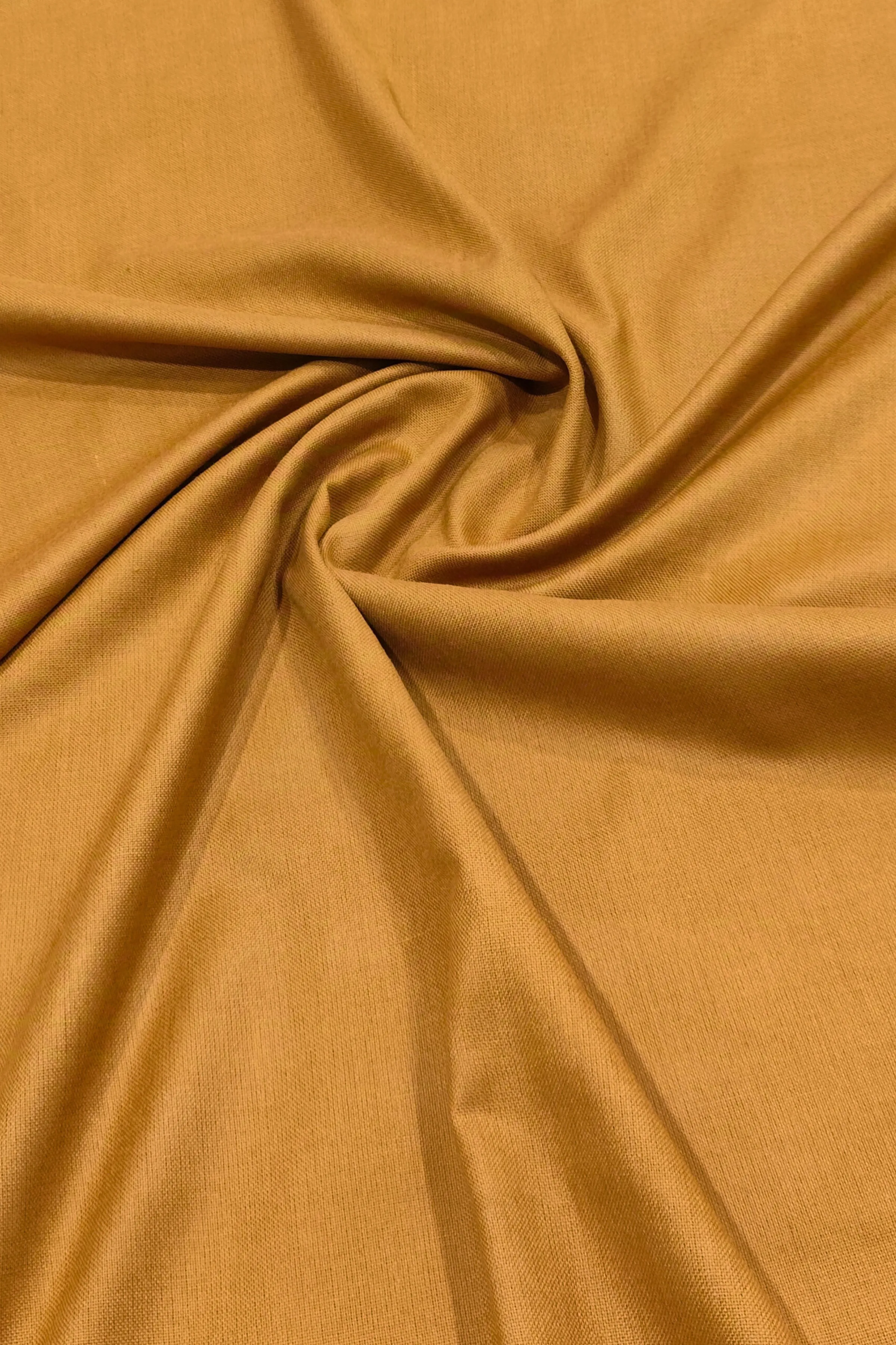 Warm Mustard Woollen Shawl