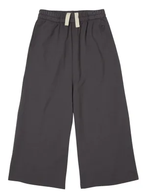 Wide Plum Kitten Pants