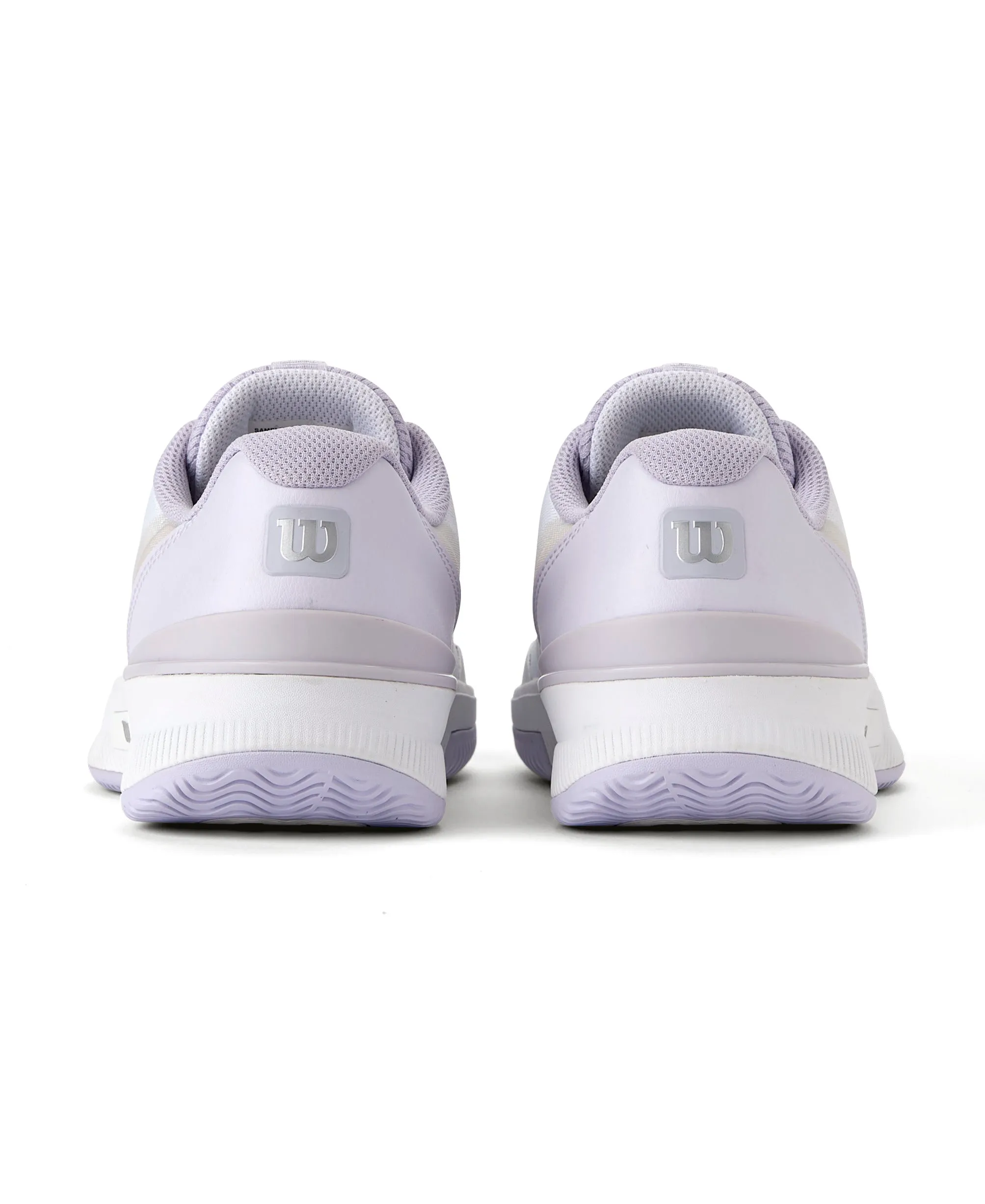 Wilson Intrigue Pro All Court Tennis Shoes (Ladies) - White / Lavender Blue / Silver