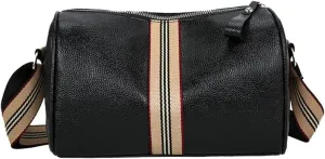 Women Handbags Shoulder Bags, Satchel Tote Bag, Fashion Black Shoulder Bags For Women PU Leather Handbag Large Capacity Pillow Shape Crossbody Bag Clutch Female Purse