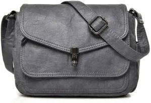 Women Handbags Shoulder Bags, Satchel Tote Bag, Fashion Vintage Shoulder Bags For Women Soft Pu Leather Crossbody Flap Bag Female Messenger Bag Handbag Clutch Purse