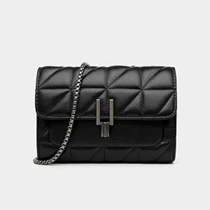 Women Handbags Shoulder Bags, Satchel Tote Bag, Luxury Designer Bags Women Leather Chain Crossbody Bags For Women Handbags Shoulder Bags Messenger Female Clutch (Color : BLACK)