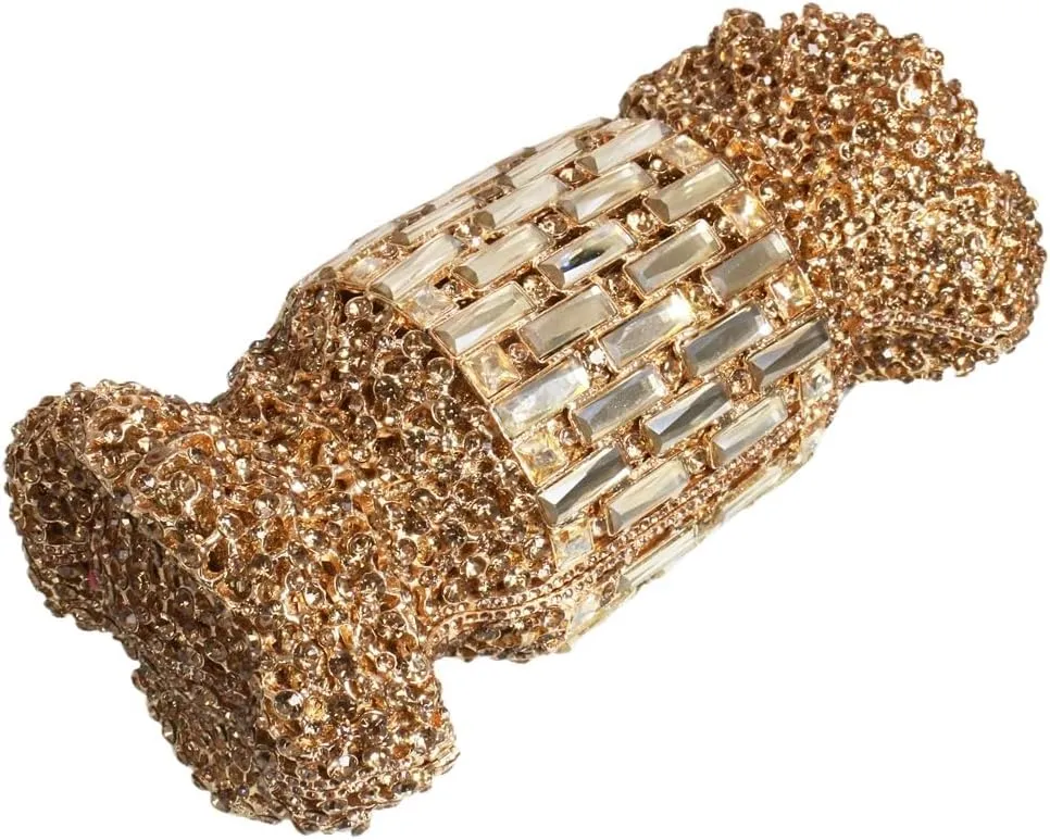 Women Sparkly Candy Shape Rhinetone Clutch Sweet Diamond Evening Bag Crystal Party Purse Handbag for Cocktail Prom