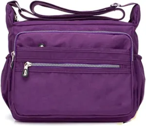 Women's Shoulder Bags Women Casual Nylon Shoulder Bags Multilayer Bag Waterproof Lady Vintage Handbag Bolsas Feminina Crossbody Bags