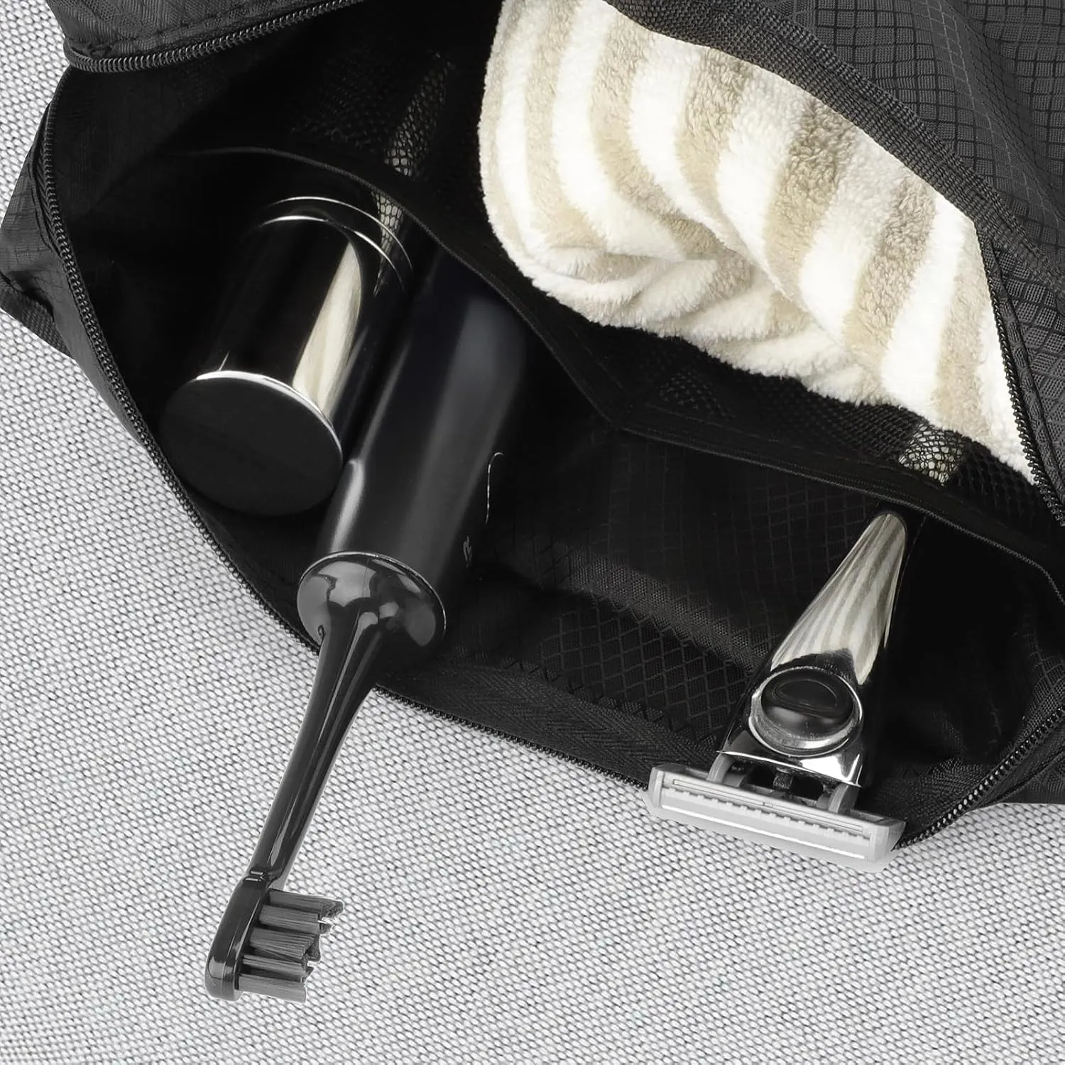 YOOFAN Travel Packing Cubes - Suitcase and Luggage Organizer Set for Effortless Packing, Compressible Bags, Compression Cubes, Traveling Essentials (Black, 8 Set)