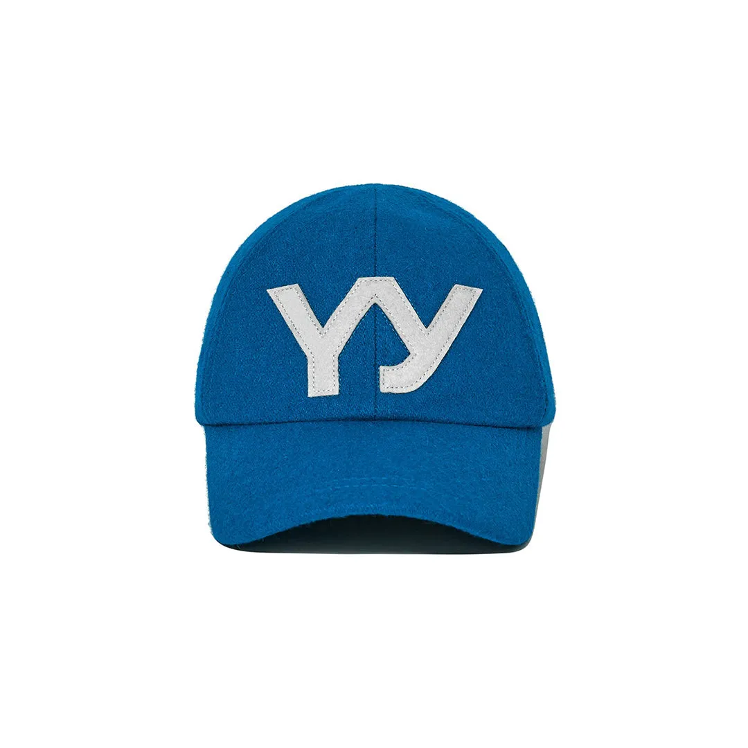 YY WOOLEN BALL CAP BLUE